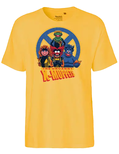 X-puppet - puppet, superhero - Fairtrade T-Shirt