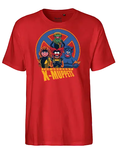 X-puppet - puppet, superhero - Fairtrade T-Shirt