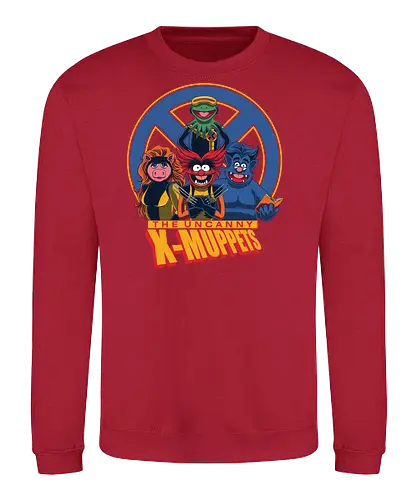 X-puppet - puppet, superhero - Sweatshirt