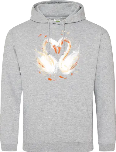 Swans in love
