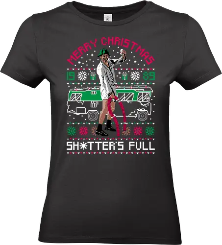 Cousin Eddie Christmas Vacation - Christmas, sweater, lampoons, national, vacation, holiday, chevy, 80s, cousin Eddie, full, rv, funny, clark, Christmas vacation - Standard T-Shirt (Women)