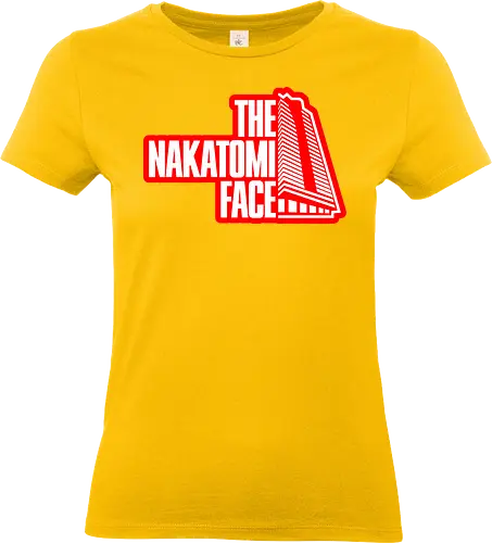 red face - ugly christmas, christmas, xmas, nakatomi, plaza, christmas party, logo, diehard, winter, snow, pixel, vintage, classic, retro - Standard T-Shirt (Women)