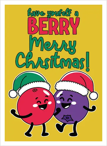 Have yourself a BERRY Merry Christmas!