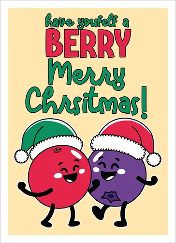 Have yourself a BERRY Merry Christmas!