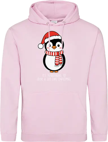 Its penguining to look alot like Christmas