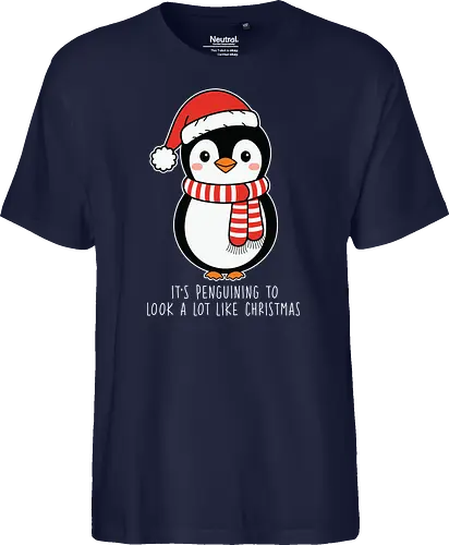 Its penguining to look alot like Christmas