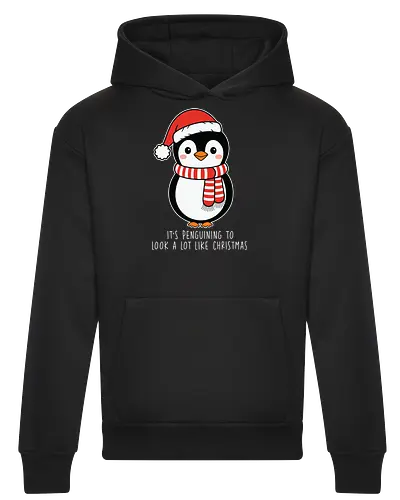 Its penguining to look alot like Christmas
