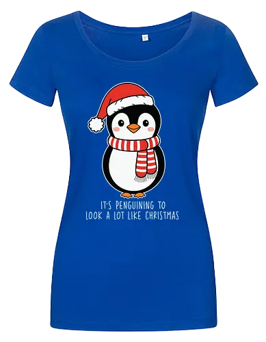 Its penguining to look alot like Christmas