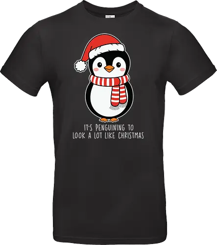 Its penguining to look alot like Christmas