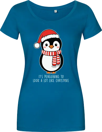 Its penguining to look alot like Christmas