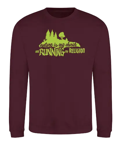 Fat Boys Run - Nature is - laufen, laufcast, merchandise, fatboysrun, running, poComicast - Sweatshirt