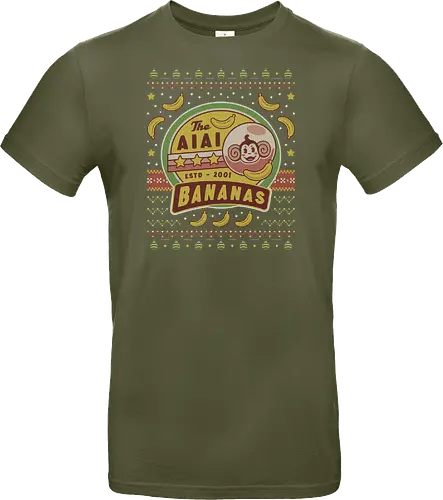 Aiai Bananas Ugly Sweater