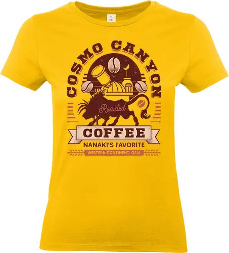 Cosmo Canyon Coffee - final, video game, gaming, gamer, Cloud, Villain, red xiii, red 13, nanaki, cosmo canyon, tifa lockhart, aerith gainsborough, Cactus - Standard T-Shirt (Women)
