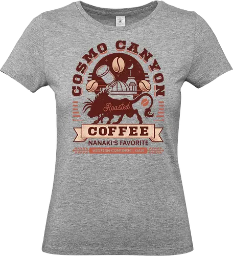 Cosmo Canyon Coffee - final, video game, gaming, gamer, Cloud, Villain, red xiii, red 13, nanaki, cosmo canyon, tifa lockhart, aerith gainsborough, Cactus - Standard T-Shirt (Women)