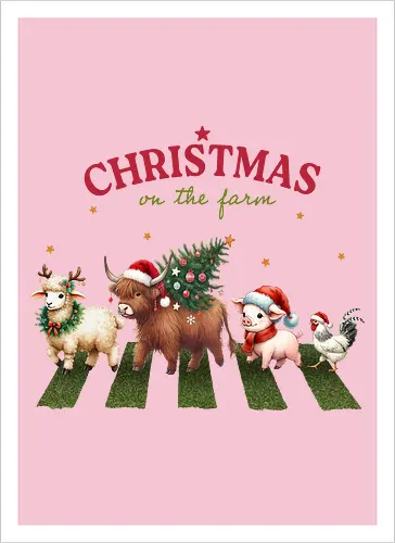 Christmas on the farm
