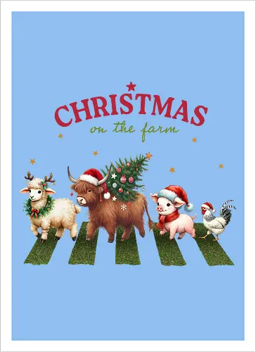 Christmas on the farm