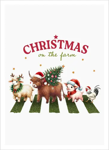 Christmas on the farm