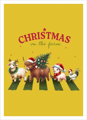 Christmas on the farm