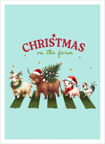 Christmas on the farm