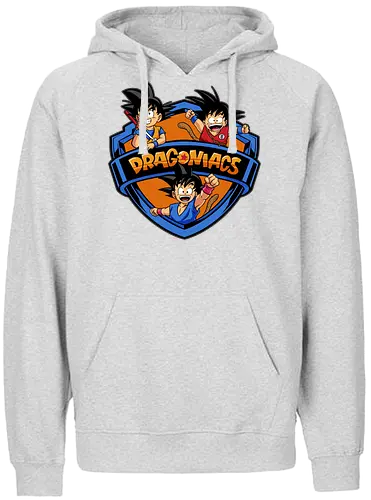 dragoniacs  - anime, manga, songoku, Dragon, maniacs, parody, cool, kids, hero, saiyan, supersaiyan - Fairtrade Hoodie
