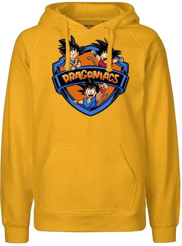 dragoniacs  - anime, manga, songoku, Dragon, maniacs, parody, cool, kids, hero, saiyan, supersaiyan - Fairtrade Hoodie
