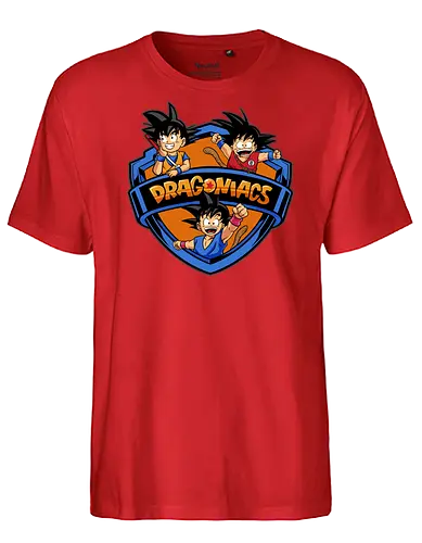 dragoniacs  - anime, manga, songoku, Dragon, maniacs, parody, cool, kids, hero, saiyan, supersaiyan - Fairtrade T-Shirt