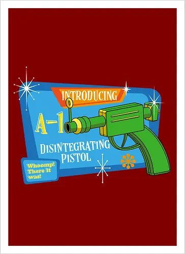 Disintegrating pistol