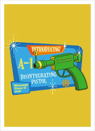 Disintegrating pistol