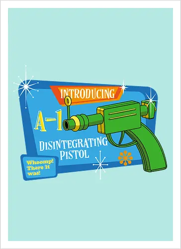 Disintegrating pistol