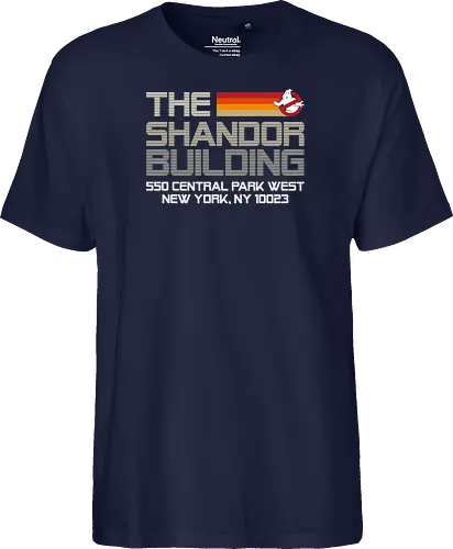 The Shandor Building - retro, vintage, retro movies, Ghost - Fairtrade T-Shirt