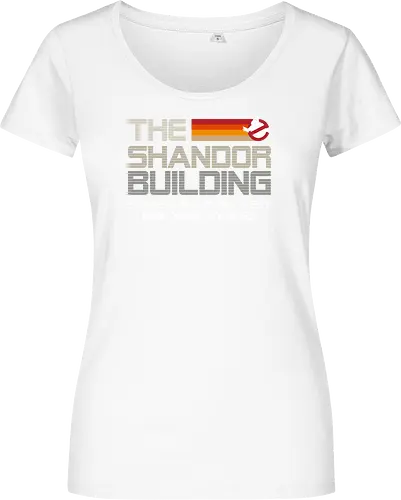 The Shandor Building - retro, vintage, retro movies, Ghost - Women T-Shirt