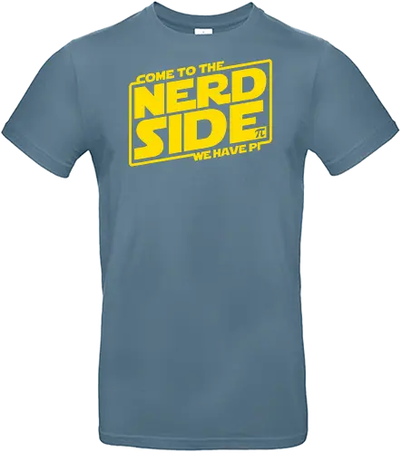 Come to the Nerd Side - retro, vintage, at at, galaxy, stars, movies - Standard T-Shirt