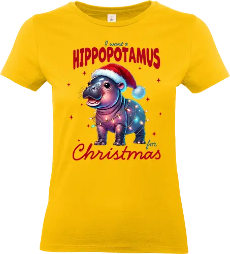 I want a hippopotamus for Christmas