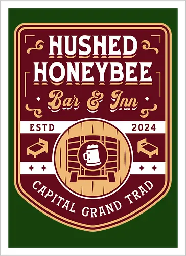 Hushed Honeybee Inn Emblem