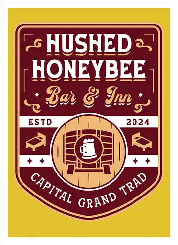 Hushed Honeybee Inn Emblem