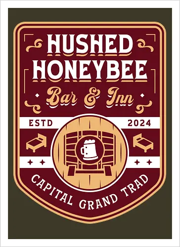 Hushed Honeybee Inn Emblem