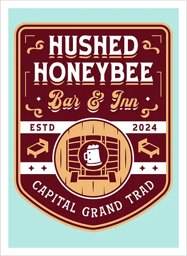 Hushed Honeybee Inn Emblem