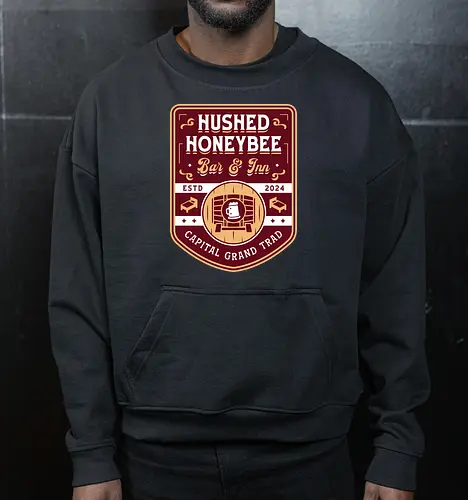 Hushed Honeybee Inn Emblem