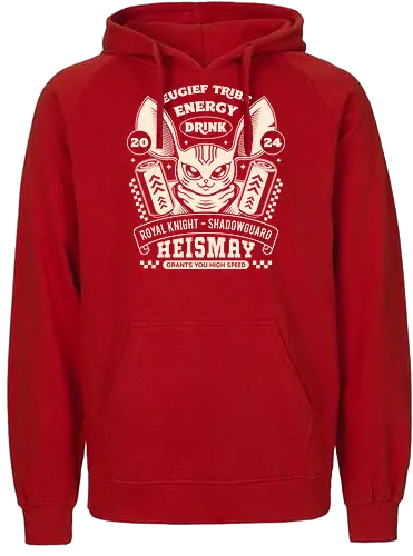 Eugief Tribe Energy Drink - refantazio, video game, gaming, gamer, strohl, hulkenberg, grius, jrpg, junah, eupha, basilio, louis, grand trad, kingdom of euchronia, gauntlet runner - Fairtrade Hoodie