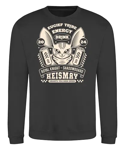 Eugief Tribe Energy Drink - refantazio, video game, gaming, gamer, strohl, hulkenberg, grius, jrpg, junah, eupha, basilio, louis, grand trad, kingdom of euchronia, gauntlet runner - Sweatshirt