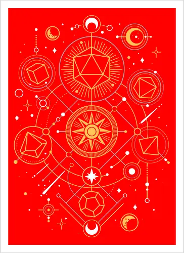 Mystical Dice Chart