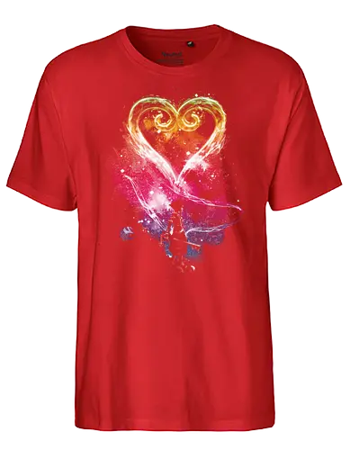 A path to the stars -rainbow version - Kingdom, gaming, gamer, pop culture, sora, keyblade - Fairtrade T-Shirt