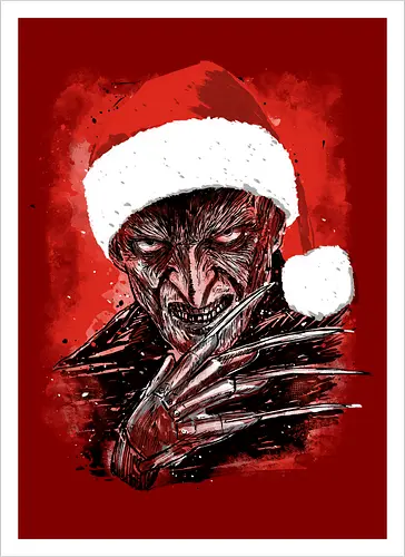 I wish you a Freddy christmas