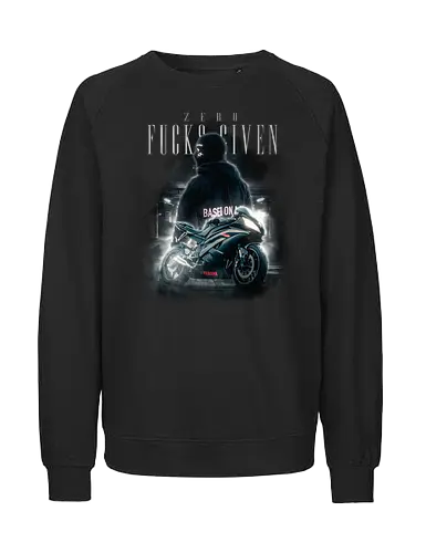 Zero fucks given  - Fairtrade Sweatshirt