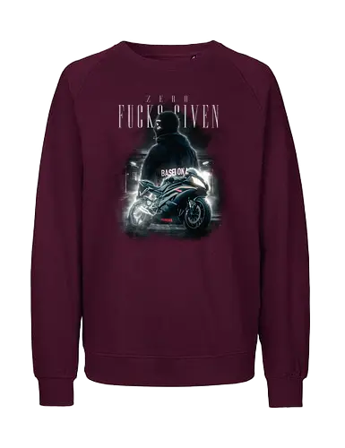 Zero fucks given  - Fairtrade Sweatshirt