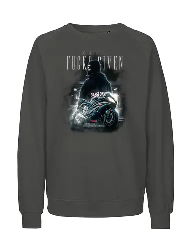 Zero fucks given  - Fairtrade Sweatshirt
