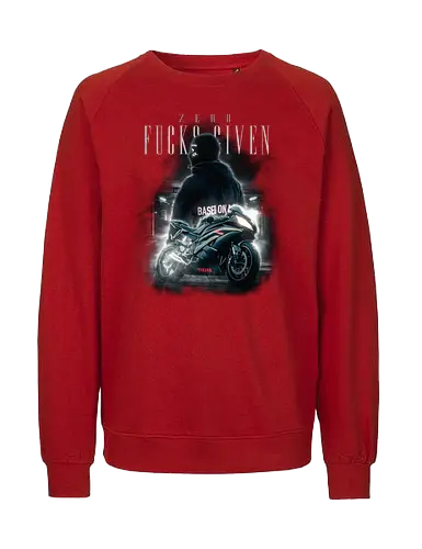 Zero fucks given  - Fairtrade Sweatshirt