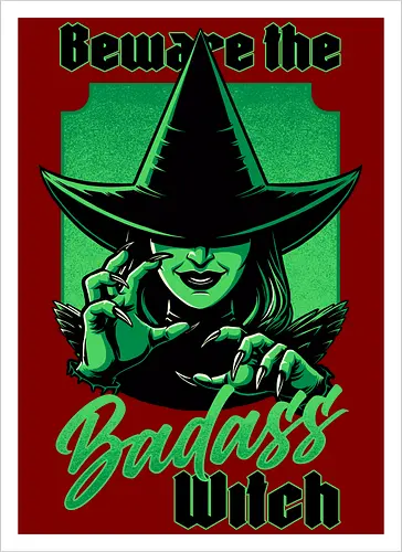 Beware Green Witch
