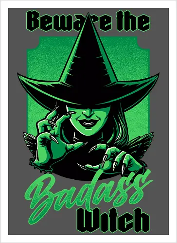 Beware Green Witch