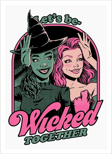 Green Pink Witches